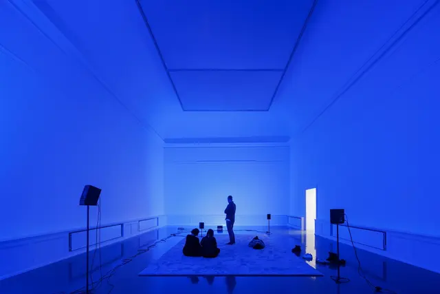 Ausstellungsansicht, Anna Barham: delirious mantra, Badischer Kunstverein, Karlsruhe 2026 | Foto: Felix Grünschloß