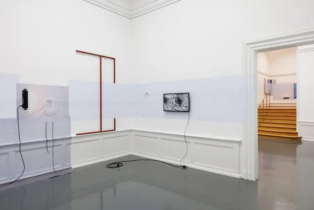 Ausstellungsansicht, Anna Barham: delirious mantra, Badischer Kunstverein, Karlsruhe 2026 | Foto: Felix Grünschloß