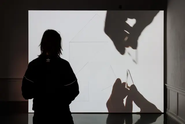 Ausstellungsansicht, Anna Barham: delirious mantra, Badischer Kunstverein, Karlsruhe 2026 | Foto: Felix Grünschloß