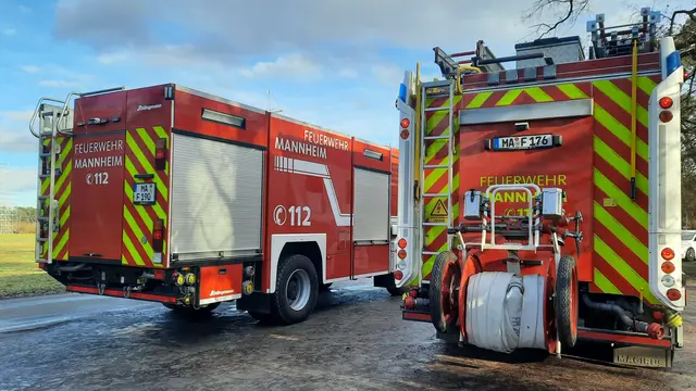 Feuerwehrfahrzeug Mannheim Symbolfoto | Foto: Kristin Hätterich