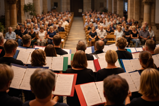 Chorkonzert - Symbolbild (KI) | Foto: Heike Schwitalla