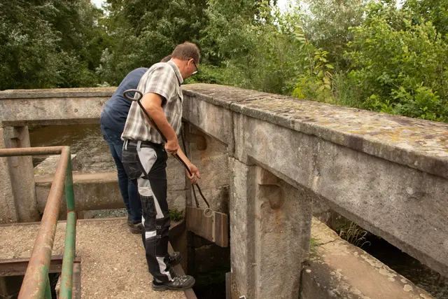 IMMATERIELLES KULTURERBE
Die Wiesenbewässerung in den Queichwiesen zwischen Landau und Germersheim  | Foto: Heike Schwitalla