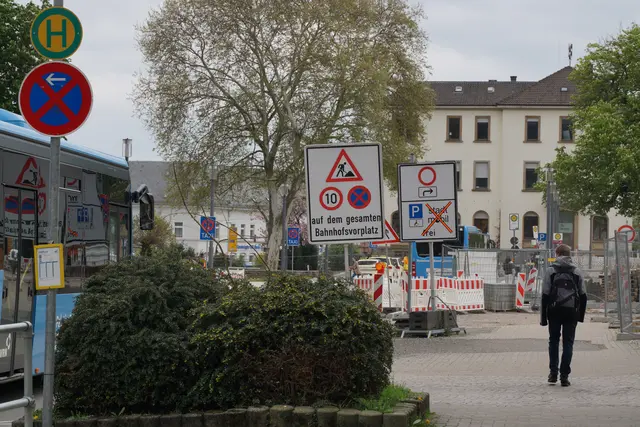 Neuer Busbahnhof stärkt den Hauptbahnhof als Mobilitätsknoten (Aufnahme aus der Bauzeit) | Foto: Laura Braunbach