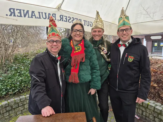 Eric Klemm, Jessi I., Rüdiger III.; Christian Neumann  | Foto: W. Schmidhuber