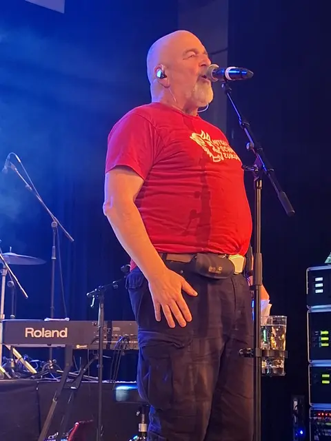 Thomas "Edsel" Merz von den Anonymen Giddarischden | Foto: Brigitte Melder