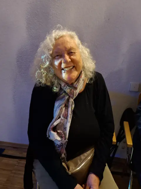 Petra aus Ruppertsberg freute sich auf das Konzert | Foto: Brigitte Melder