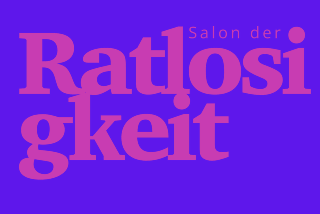 Postkarte "Salon der Ratlosigkeit" pink | Foto: Theaterhaus G7