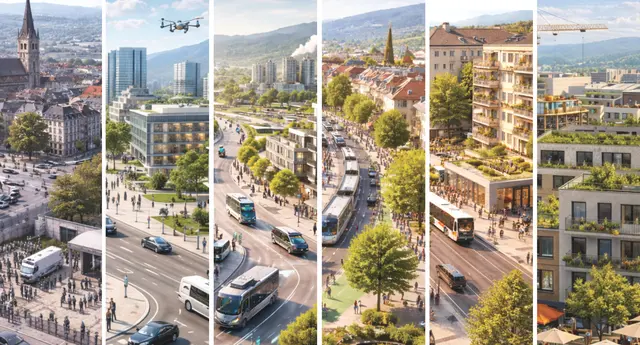 Die Ausstellung „Alla hopp KI, wen wähl’ ich in den Landtag?“ zeigt in Kaiserslautern, wie Künstliche Intelligenz Wahlprogramme in visuelle Zukunftsszenarien übersetzt  | Foto: 42kaiserslautern/gratis