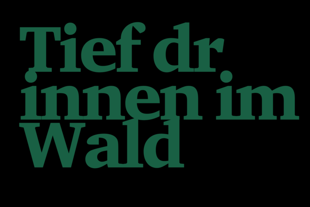 Postkarte "Tief drinnen im Wald" | Foto: Theaterhaus G7