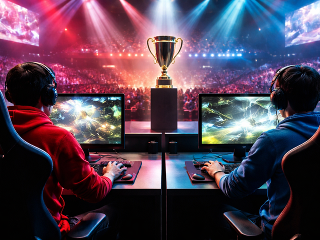 e-sports-Turnier | Foto: Heike Schwitalla - erstellt mit KI