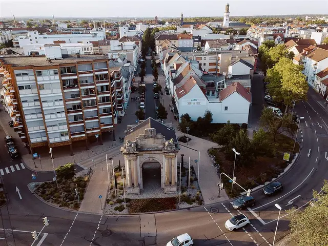 Luftaufnahme von Frankenthal.  | Foto: Weindel/Pressestelle Frankenthal