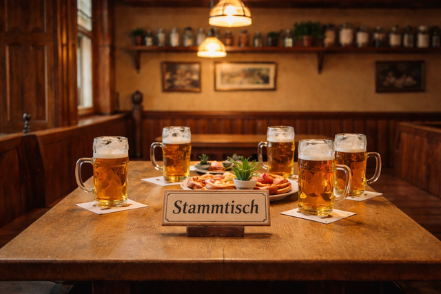 Stammtisch | Foto: erstellt mit KI