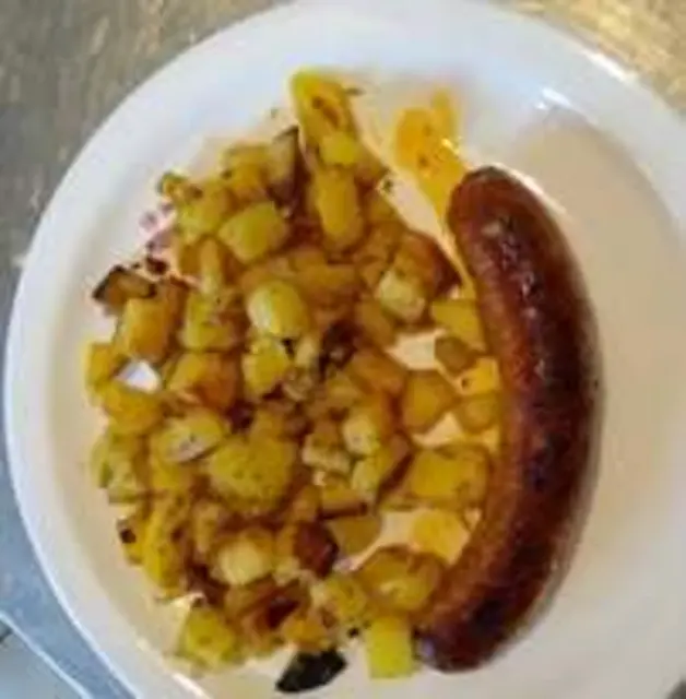 Bratkartoffel mit Elwettrische - Bratwurst | Foto: Rudi Birkmeyer