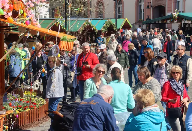 Wieder werden zahlreiche Besucher auf dem St. Wendeler Ostermarkt erwartet | Foto: Kreisstadt St. Wendel / Josef Bonenberger