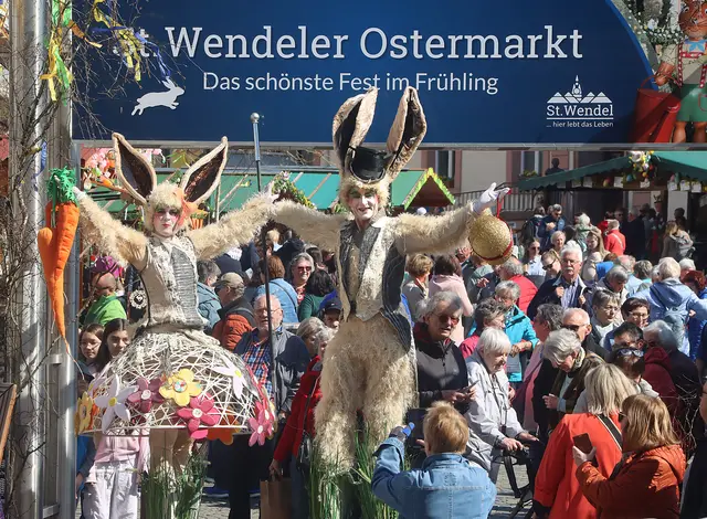 Vom 19. bis zum 22. März ist St. Wendeler Ostermarkt angesagt | Foto: Kreisstadt St. Wendel / Josef Bonenberger
