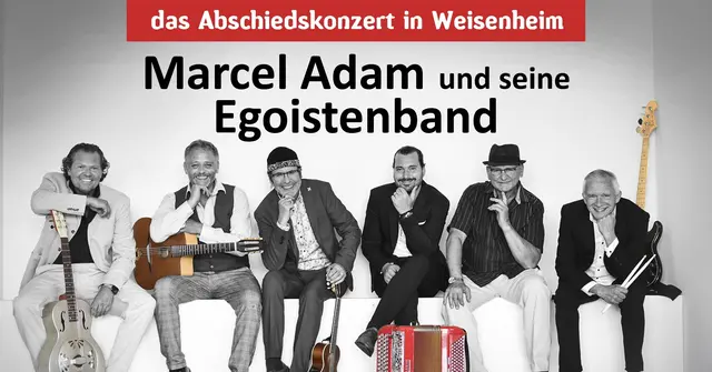 MUK präsentiert das Abschiedskonzert in Weisenheim von Marcel Adam und seiner Egoistenband am 18.04.2026 in der evangelischen Kirche | Foto: MUK Weisenheim am Sand e.V.