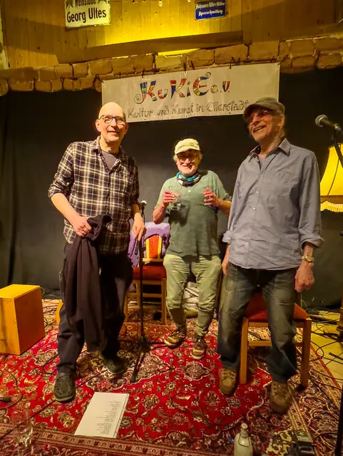 Die Drei mal von vorne bevor es in die Pause ging | Foto: Johann-Peter Melder