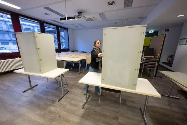  Die Wahllokale sind noch bis 18 Uhr geöffnet. | Foto: dpa