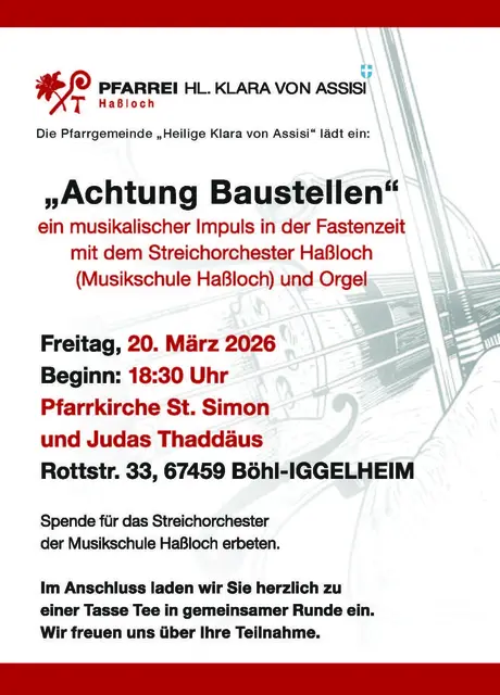 Achtung Baustellen - Flyer Vorderseite | Foto: Jürgen Vogt