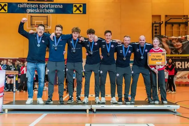 Bronze Medaille  Für die Käfertaler Faustballer | Foto: TVK