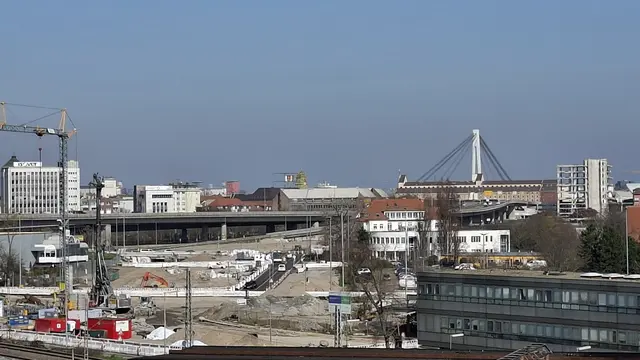 Baustelle vom Hauptbahnhof bis zum Rhein | Foto: Dieter Netter