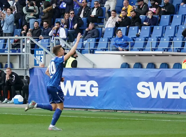 Marvin Wanitzek sicherte dem KSC mit zwei verwandelten Elfmetern einen Punkt. | Foto: dpa