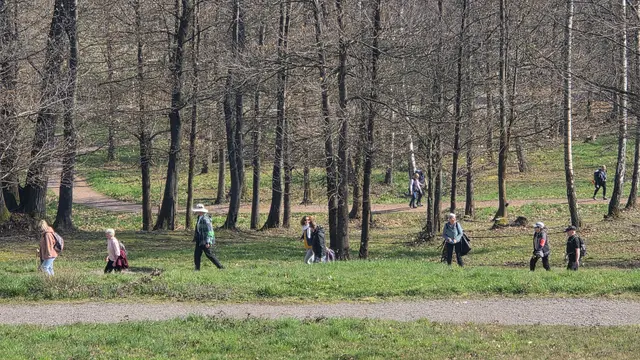Von der Mandelmeile zur Villa - viele Besucher verbanden beides miteinander | Foto: Jens Vollmer