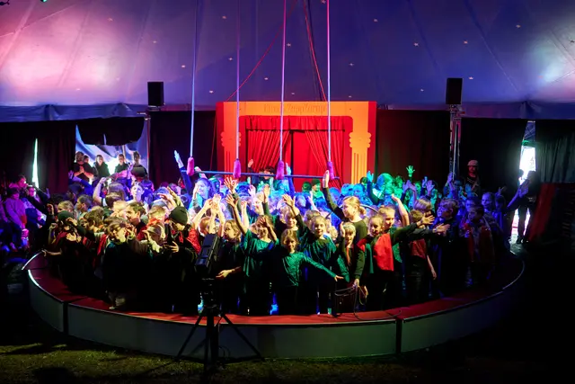 Eine der Aufführungen | Foto: Björn Vilcens