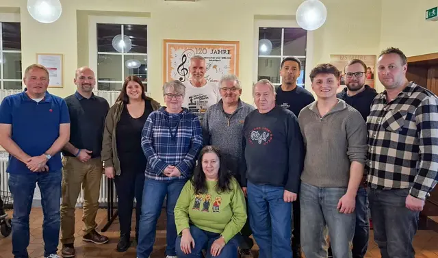 Die neue Vorstandschaft des VFF | Foto: Verein Fröhlicher Feierabend