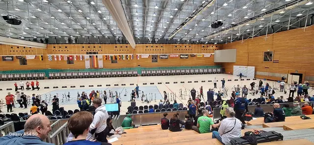 50 Scheiben standen für das Teilnehmerfeld bereit. Los gingen die Deutschen Meisterschaften bereits am 06.03 und endeten am 08.03 mit den Wettkämpfen der Blankbogensportler | Foto: Michael Zahm