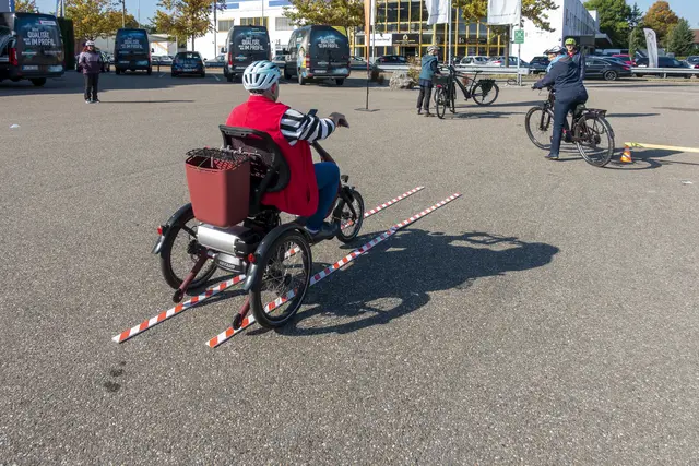 Konzentriertes geradeausfahren | Foto: Gerhard Öfner