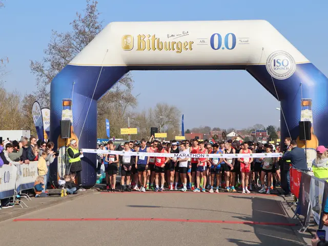 Am Start des Bienwld-Marathon 2026 | Foto: Norbert Wingerter/frei