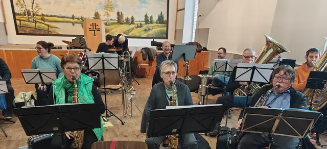 Noch wird geprobt - am 22. März ist das Ergebnis zu hören. | Foto: Sabine Nauland-Bundus