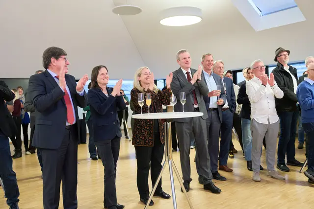 Freude über die Auszeichnung: Das KIT ist erfolgreich in der Exzellenzstrategie und verteidigt seinen Titel als Exzellenzuniversität | Foto: Cynthia Ruf, KIT