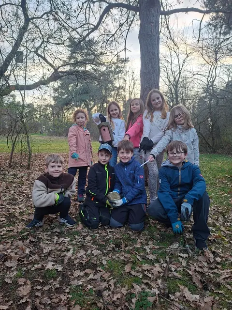 Eine der fleißigen Gruppen der Wölflinge | Foto: Finn Walther