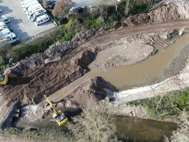 Öffnung Bachdreieck | Foto: Friedrich Fischer, ESN