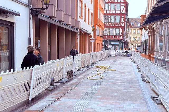 Ein Teil der Kellereistraße kann nach Sanierung freigegeben werden. | Foto: Stadt Neustadt