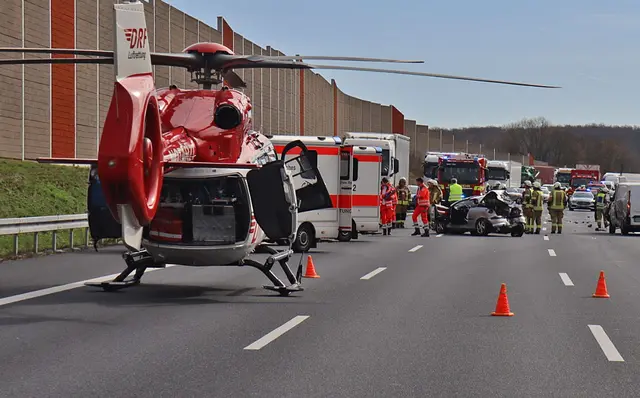 Auf der Autobahn 6 ist es zu einem Unfall gekommen. | Foto: dpa