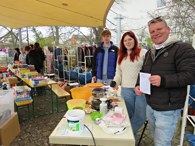 Niklas Unruh, Frau Wincy und Heiko Gierczyk | Foto: Brigitte Melder