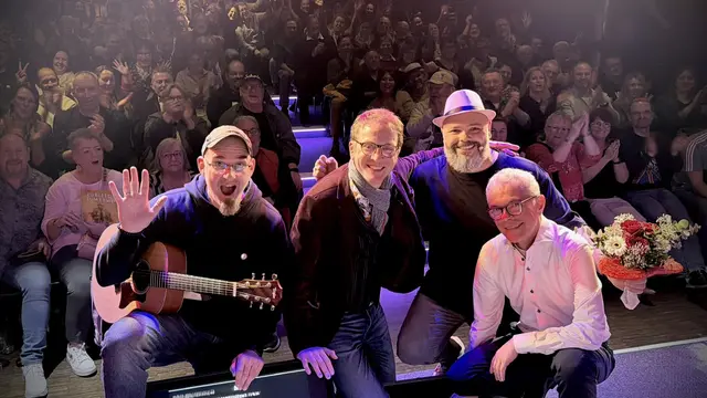 Christoph Erbach, Uli Zehfuß, Monji El Beji, Frank Schäffer | Foto: Stephanie Veth