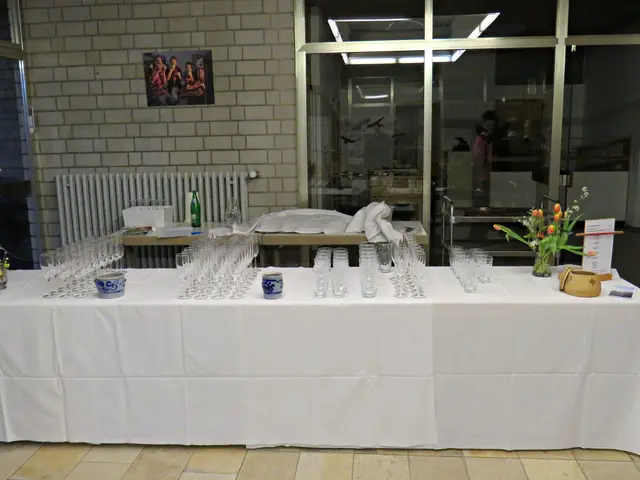 Vorbereitung für die Pause | Foto: Brigitte Melder