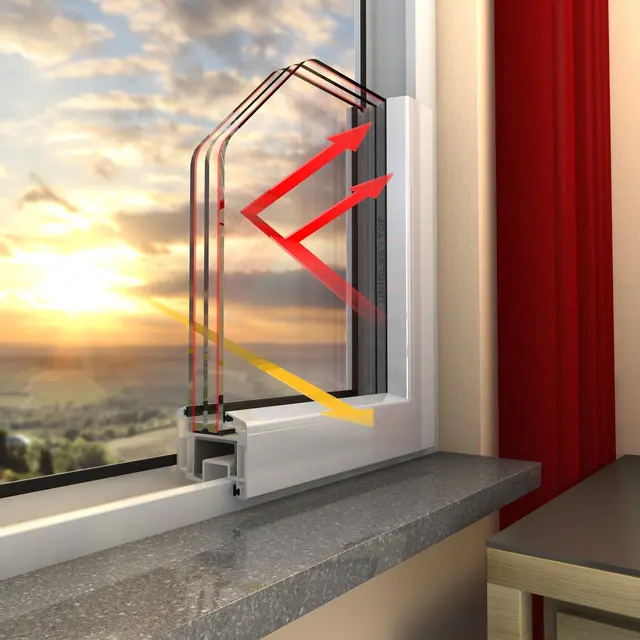 Dreifachverglasung bringt meist bessere Dämmwerte als Zweifachglas und kann Fördervoraussetzung sein. Im Altbau sollten Wanddämmung, Fensteranschluss und Lüftung zur Planung dazugehören. | Foto: (c) UNIGLAS