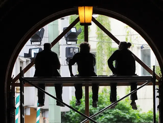 Wer nichts zu tun hat, muss mindestens arbeitsbereit bleiben. | Foto: dpa