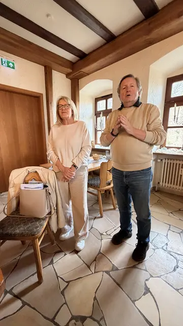 Petra Rübel, Hans Jürgen Becker | Foto: Michael Ceranski