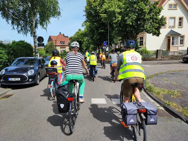 Die 55. Critical Mass startet am Hauptbahnhof Neustadt, führt dann in die Martin-Luther-Straße und anschließend ins Weinstraßenzentrum. | Foto: Bündnis Mobilitätswende Neustadt