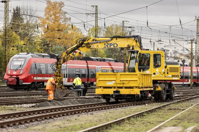 Am Bahnhof Langenlonsheim starten umfangreiche Bauarbeiten. Bahnsteige, Beleuchtung und die Personenüberführung werden modernisiert. | Foto: Deutsche Bahn AG / Pablo Castagnola