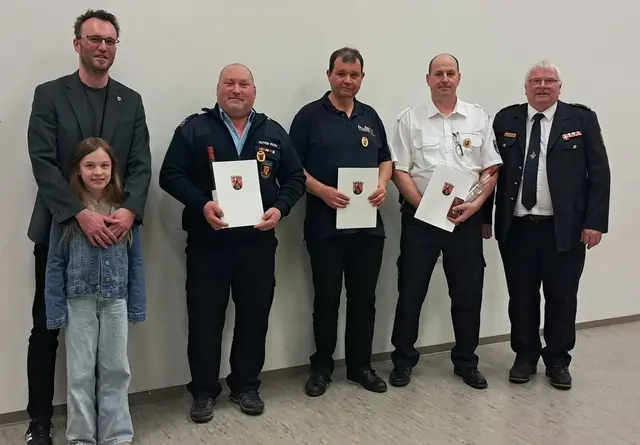 Feuerwehr ehrt Mitglieder | Foto: Feuerwehr VG Kusel-Altenglan