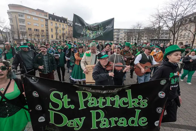 St. Patrick’s Day Parade 2026 in Karlsruhe | Foto: Paul Needham