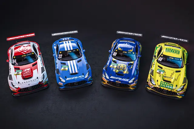 Mercedes-AMG tritt mit vier spektakulären Designs in der DTM 2026 an  | Foto: Mercedes-AMG