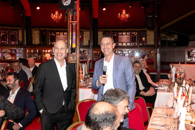 Ernstes Thema, trotzdem Spaß beim diskutieren. Stefan Kleiber und Achim Ihrig (D&amp;S) | Foto: Foto: Hyp Yerlikaya